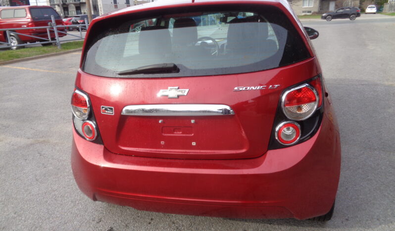 CHEVROLET SONIC LT AUTOMATIQUE *** VENDU *** complet